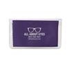 IMPRINTED Purple Basic Microfiber Cloth-In-Case (100 per box / Minimum order - 5 boxes)